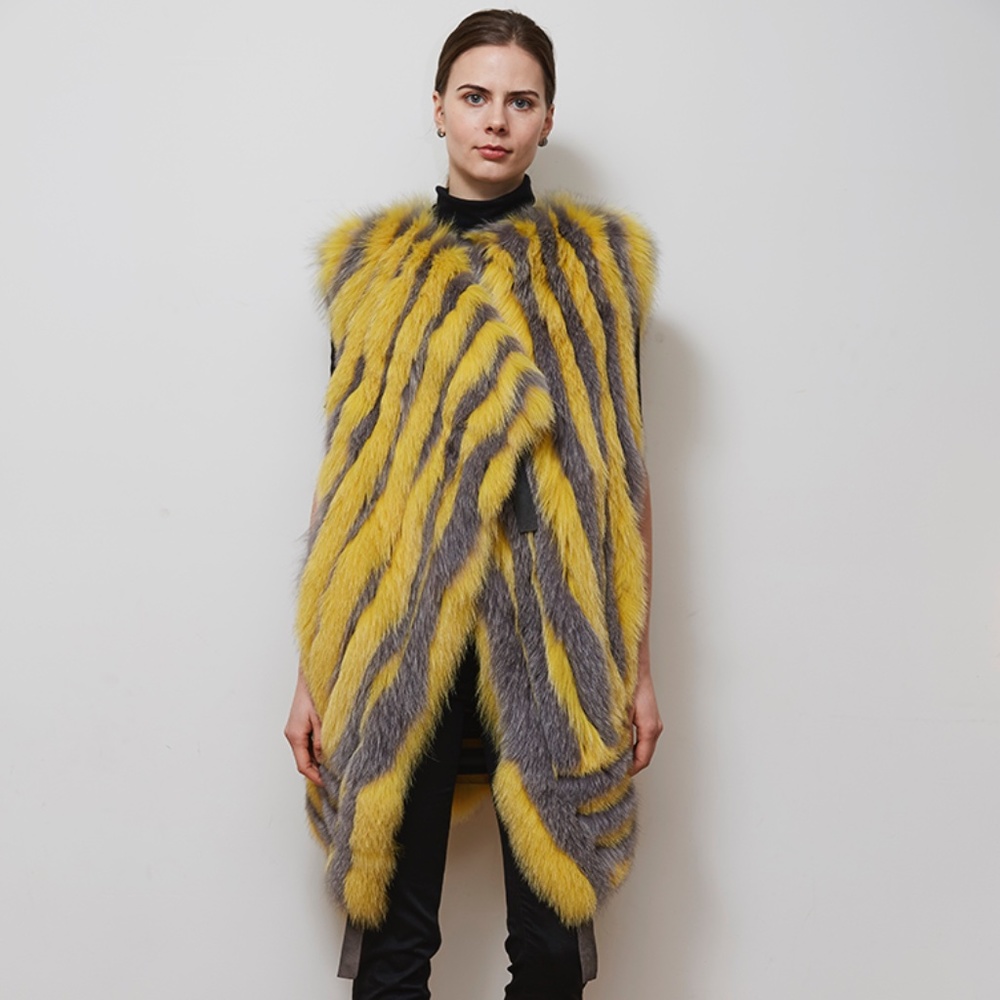 Scandinavian fox vest